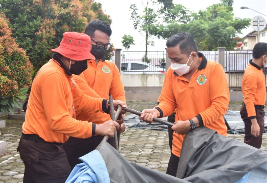 Tingkatkan Kemampuan Relawan Kwarcab Purbalingga Gelar Pelatihan