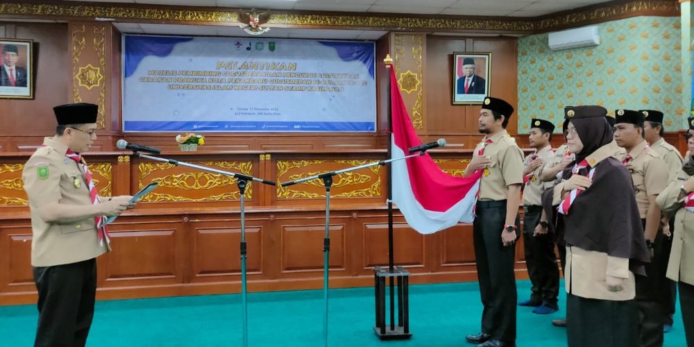 Mabi Dan Pengurus Gugusdepan Pangkalan UIN Sultan Syarif Kasim Riau