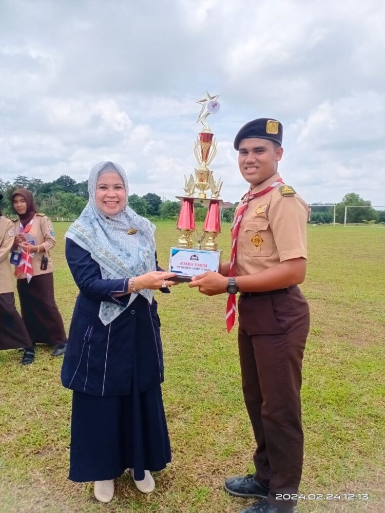 Universitas Pahlawan Scout Camp Resmi Ditutup Sman Kampar Timur