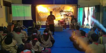 Kwarcab Kota Tengerang Terima Calon Anggota Pramuka Peduli