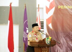 Ketua Kwarda Gerakan Pramuka Bengkulu, Kak Drs. Hamka Sabri, M.Si