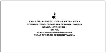 Pusinfo Gerakan Pramuka Resmi Memiliki Petunjuk Penyelenggaraan