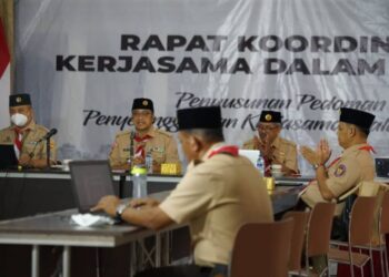 Komisi Kerjasama Dalam Negeri Gelar Koordinasi Bahas Pedoman Kerjasama dalam Gerakan Pramuka