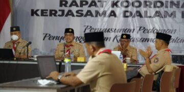 Komisi Kerjasama Dalam Negeri Gelar Koordinasi Bahas Pedoman Kerjasama dalam Gerakan Pramuka