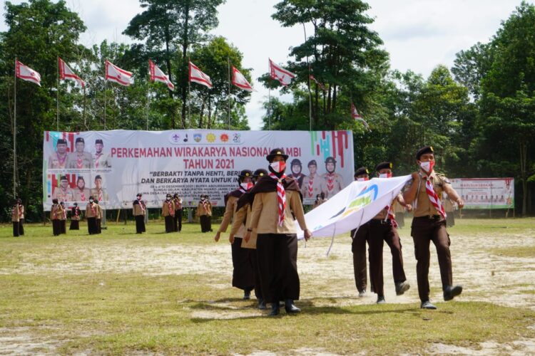 Foto – Upacara Pembukaan PWN Jambi 2021