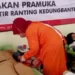 Sinergi dengan PMI Banyumas, Kwarran Kedungbanteng-Kwarcab Banyumas Selenggarakan Donor Darah