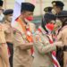 Kak Atikoh Apresiasi 515 Pramuka Garuda Kwarcab Banyumas yang Dilantik Hari Ini