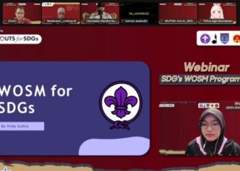 Hadirkan Tiga Narasumber, DKD DIY Selenggarakan Webinar SDGs WOSM Programme