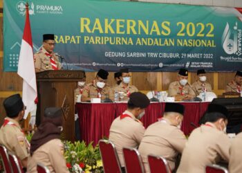 Ketua Kwarnas Kak Budi Waseso: Perlu Ada Buku 110 Tahun Kepanduan di Indonesia