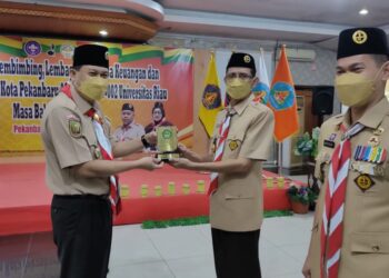 Ketua Kwarda Riau : Semoga Gugusdepan Universitas Riau Selalu Terdepan Bergerak