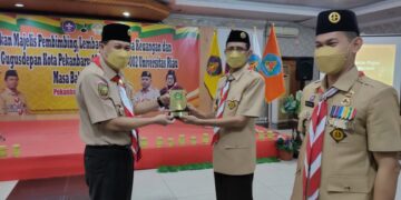 Ketua Kwarda Riau : Semoga Gugusdepan Universitas Riau Selalu Terdepan Bergerak