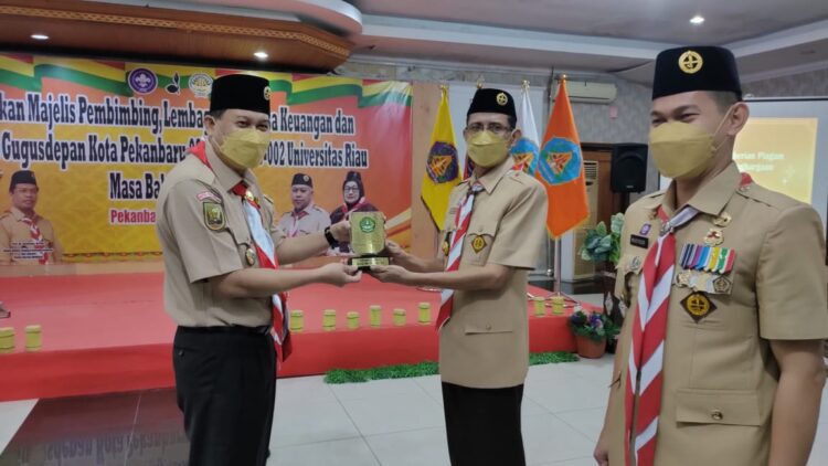 Ketua Kwarda Riau : Semoga Gugusdepan Universitas Riau Selalu Terdepan Bergerak