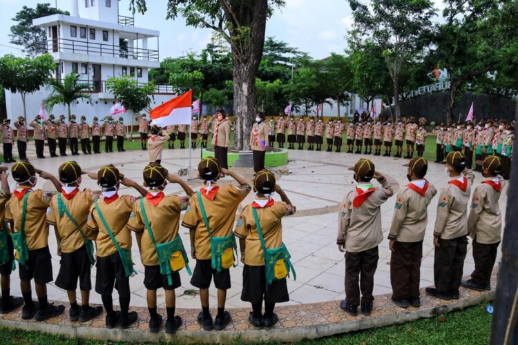 Digelar Secara Luring, Pesta Siaga Binwil Pati Berlangsung Meriah