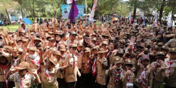 Pesta Siaga Pramuka Babel 2022, Kak Melati : Harus Tetap Semangat dan Kompak