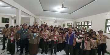 Pramuka Penegak se-Bogor Barat Ikuti Latihan Gabungan