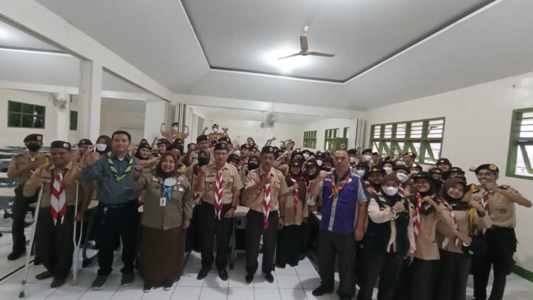 Pramuka Penegak se-Bogor Barat Ikuti Latihan Gabungan