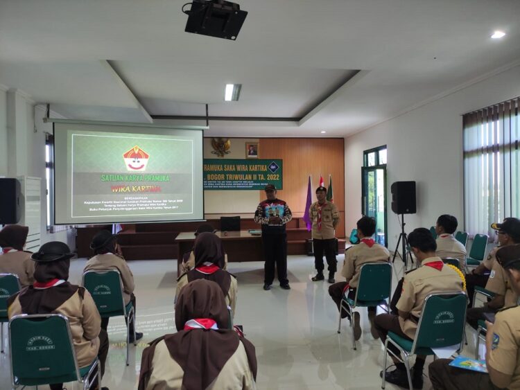 36 Orang Pramuka Ikuti Pembinaan Saka Wirakartika Kodim 0621 Bogor