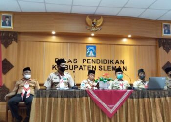Berkunjung ke Kwarcab Sleman, Pramuka Kwarran Labuhan Maringgai Ingin Membeli “Cambuk”