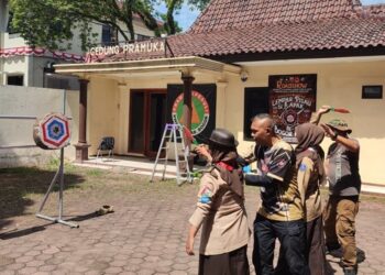 Audiensi ke Kwarcab Kabupaten Bogor, Porlempika Ajak Kembangkan Olah Raga Lempar Pisau dan Kapak