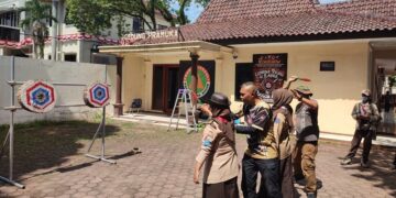 Audiensi ke Kwarcab Kabupaten Bogor, Porlempika Ajak Kembangkan Olah Raga Lempar Pisau dan Kapak