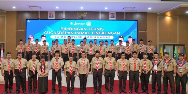 Foto – Pembukaan Bimtek Program Gudep Ramah Lingkungan Regional II