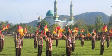 Foto – Pembukaan Jambore Cabang Kabupaten Sumbawa Barat 2022