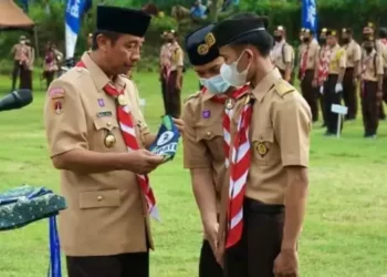 715 Pramuka Ikuti PWD X dan Kemah Bakti Gudep Perti Binwil Pati dan Surakarta di Rembang