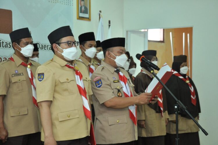 Jajaran Pengurus Tingkat Daerah Pramuka SIT DIY Masa Bakti 2022-2026 Resmi Dilantik
