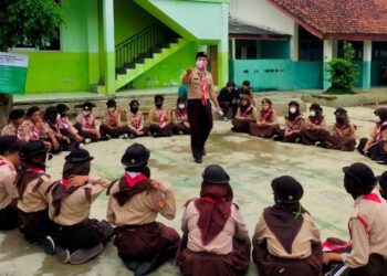 Siapkan Jamcab 2022, Kwarran Megamendung adakan Training Center