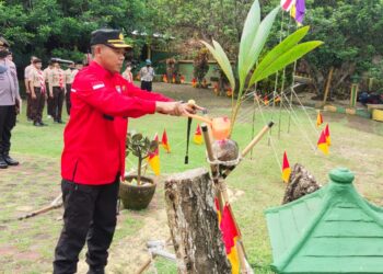 Kapolres Cilegon Membuka Acara Diklatsar Saka Bhayangkara Polres Cilegon Angkatan ke-34