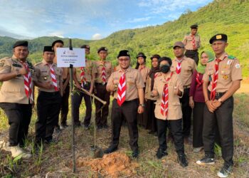 Memperingati Hari Lingkungan Hidup Sedunia, Kwarcab Sibolga Kampanyekan Gerakan Cinta Lingkungan