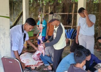 Kwarcab Palangka Raya Salurkan Daging Kurban untuk Masyarakat