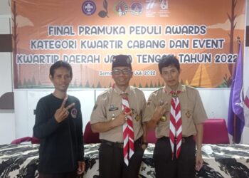 Kwarcab Rembang Masuk Final “Pramuka Peduli Awards Kwarda Jateng 2022”