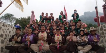 Peseta KMD Rumpin Kwarcab Kabupaten Bogor Praktekan Widya Wisata