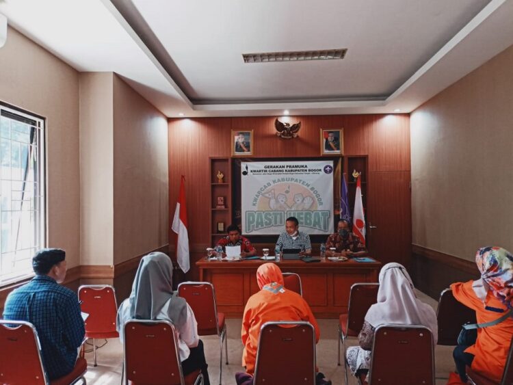 Kwarcab Bogor Persiapkan Rangkaian Hari Pramuka Ke-61