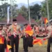 Pembukaan Jambore Daerah Meriah, Ka Mabida Sumut Bermain Semaphore bersama Peserta