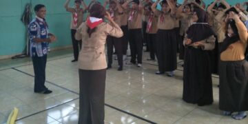 Latihan Pramuka SLBN 1 Palangka Raya Terapkan Konsep Menantang dan Menyenangkan