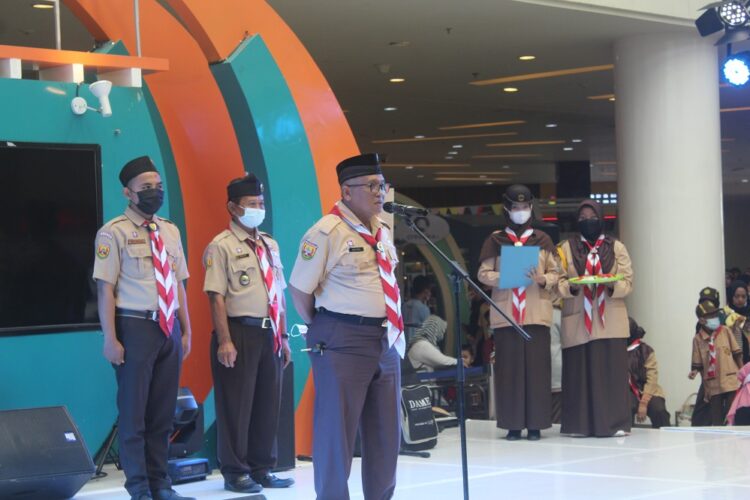 Sekretaris Mabiran Apresiasi Gebyar Pramuka Kwarran Cileungsi