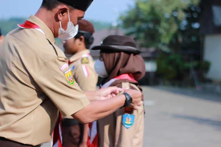 52 Orang Penegak Kwarran Leuwiliang Ikuti Diklat Unit Satria Wirat