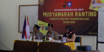 Lanjutkan Estafet Kepemimpinan Kwarran Parungpanjang Adakan Musran
