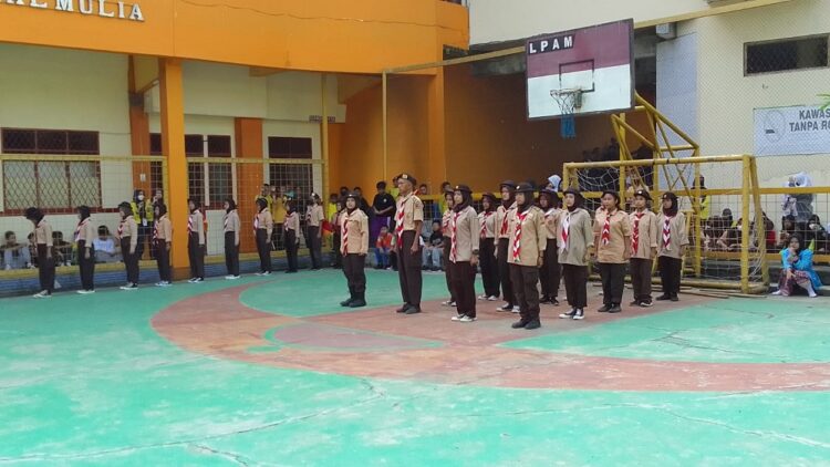 Pengenalan Ekskul Pramuka Pada Siswa Baru SMK Amal Mulia Klapanungga