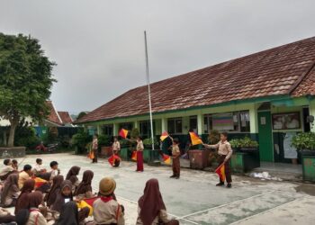 Tingkatkan Kemampuan Pramuka SDN Muara 01 Kwarran Pamijahan Terus Lakukan Latihan