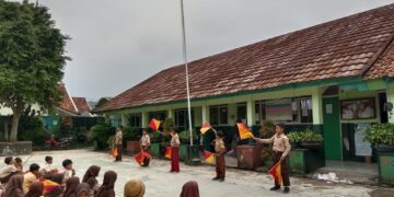 Tingkatkan Kemampuan Pramuka SDN Muara 01 Kwarran Pamijahan Terus Lakukan Latihan