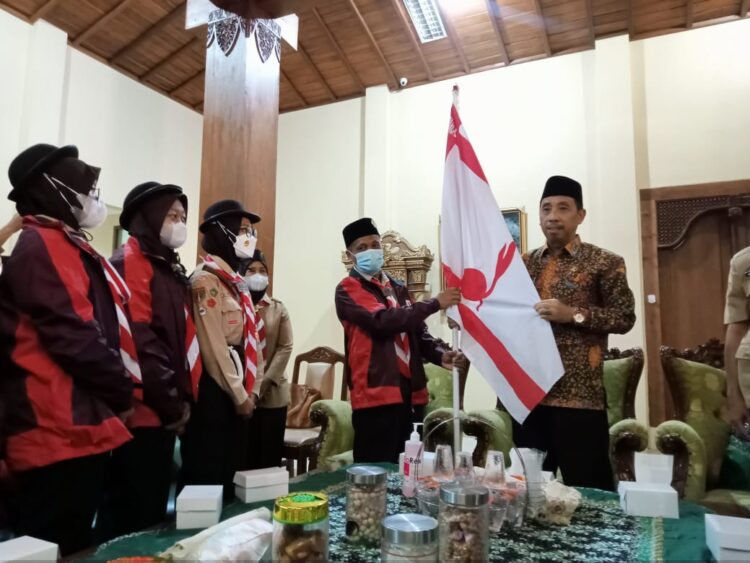 Ini Pesan Bupati Rembang pada Pelepasan Kontingen Cabang Jamnas XI 2022