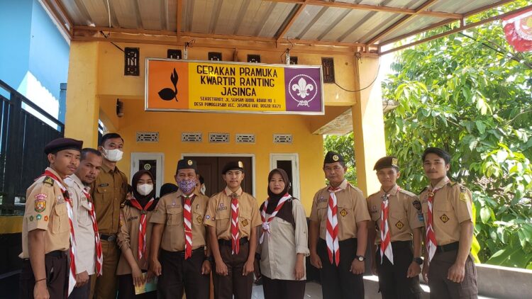 Kwarran Jasinga Kabupaten Bogor Lepas Peserta didiknya ikuti Jamnas XI