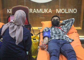Donor Darah di Auditorium Kwarnas, Rangkaian Kegiatan Bulan Bakti Pramuka 2022