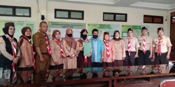 Ungkapan Suci Indah Lestari Anggota Pramuka SMPN 3 Citeureup Bisa Ikut Jamnas XI