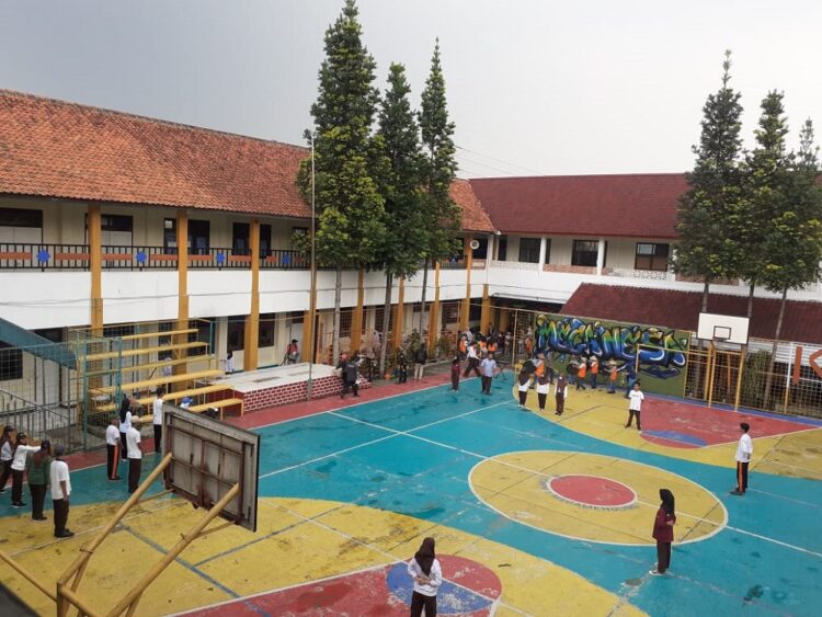 Kwarran Megamendung Adakan Gladi Kotor Jelang Upacara Hari Pramuka Ke-61