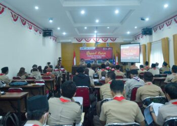 Hadiri Raker Kwarran Ciawi, Sekcam : Terimakasih Atas Support Pramuka Selama Ini untuk Kecamatan