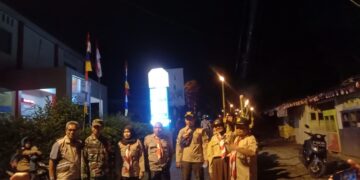 Meriahkan Hari Pramuka Ke-61, Kwarran Tamansari Gelar Pawai Obor